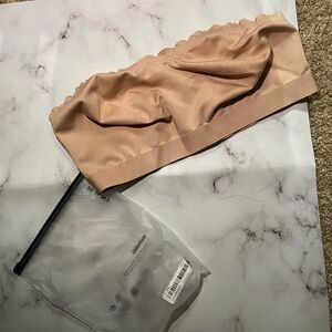 SHEIN Scalloped Edge Nude Bandeau